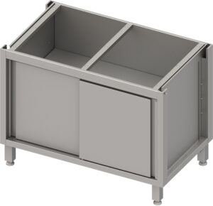 Unterschrank BX13552 ohne Arbeitsplatte mit  Schiebetüren 
